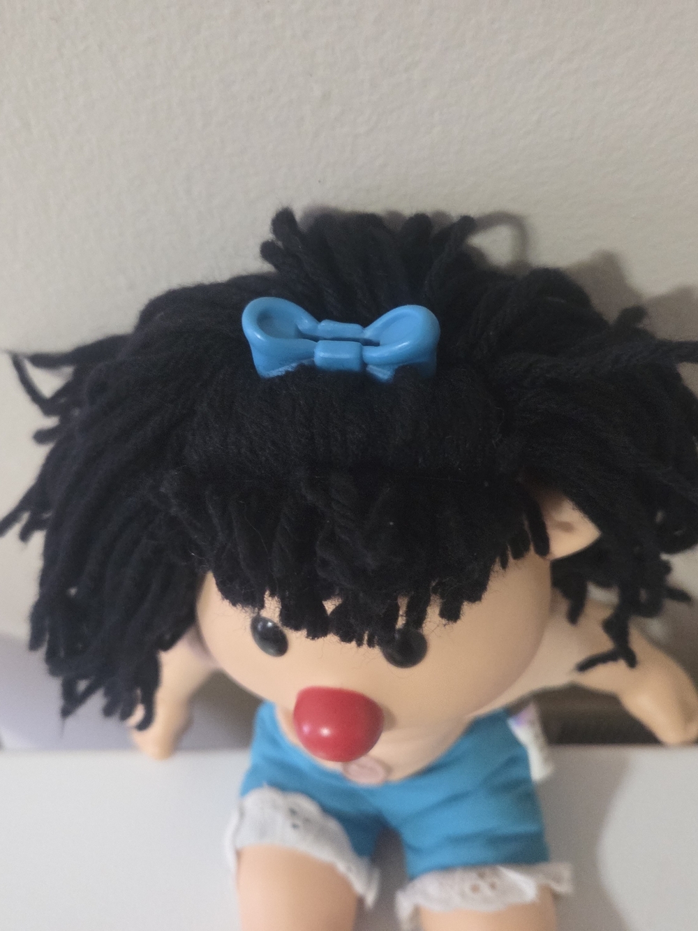 Vintage Big Comfy Couch Molly Doll 1996 Vinyl Head Arms Legs - Picture 2 of 9